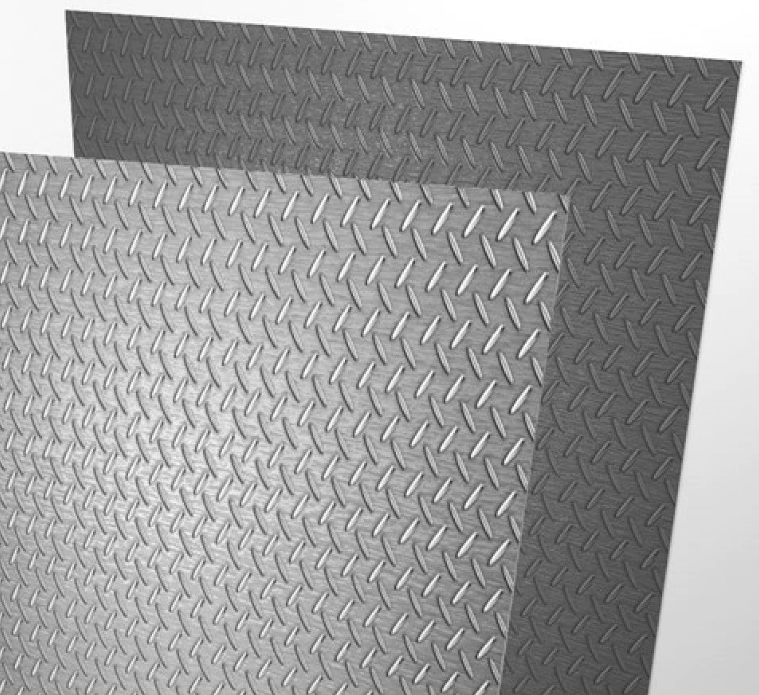 Листи сталеві рифлені